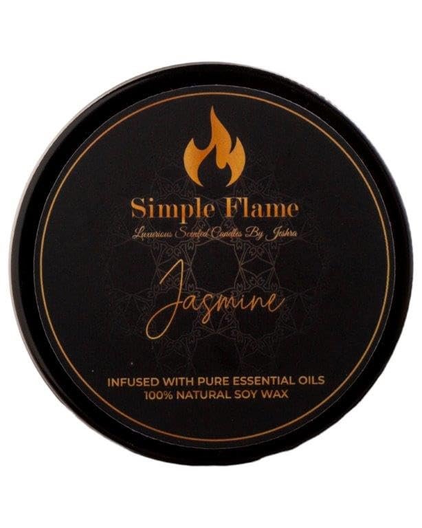 Jasmine Luxurious Scented Tin Candle - Image 2