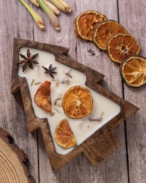 Christmas Tree Candle - Image 4