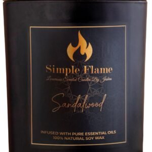 Sandalwood Luxurious Scented Jar Candle