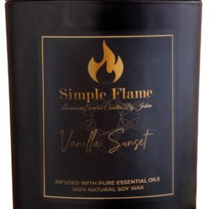 Vanilla sunset Luxurious Scented Jar Candle