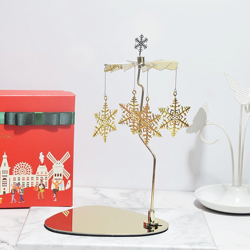 Rotating Candle Holder Tray